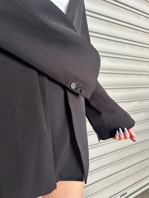 フレアスリーブシングルジャケット