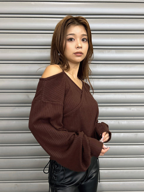 ホルターバストクロストップス