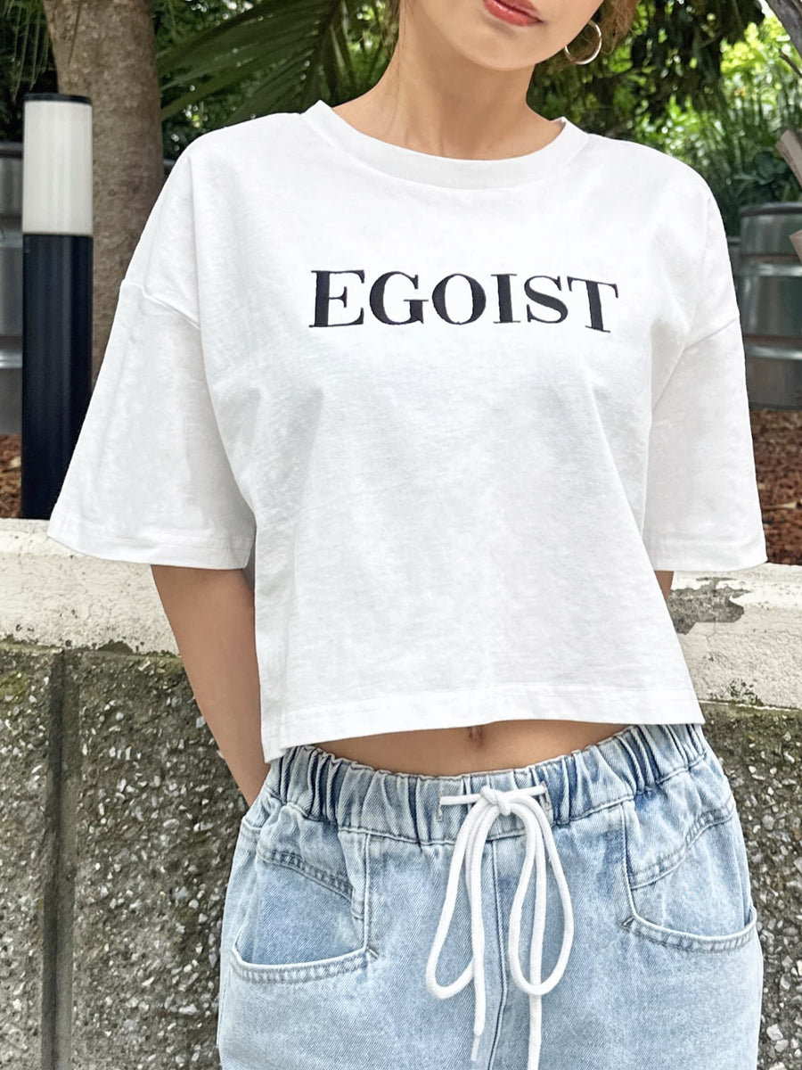EGOIST INORI Tシャツ EGOIST刺繍Tシャツ